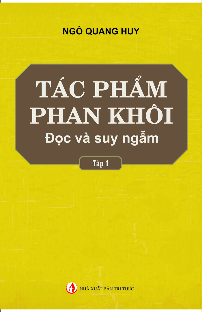 Tác phẩm Phan Khôi đọc và suy ngẫm (tập 1) 