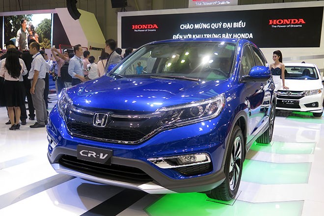 Honda CR-V 2017: Lớn hơn, 7 chỗ ngồi Honda CR-V 2017: Lớn hơn, 7 chỗ ngồi