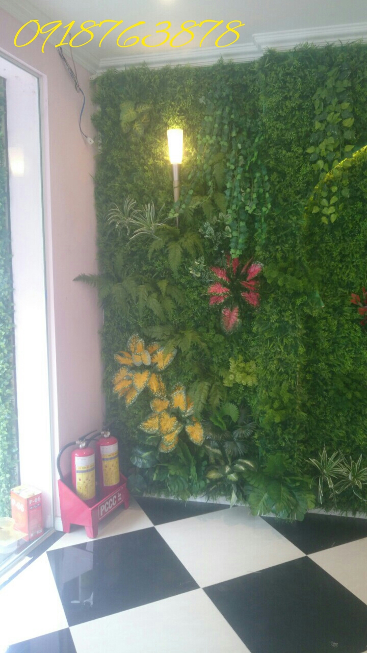 Đơn vị thi công tường cây cỏ giả tại Sài Gòn Đơn vị thi công tường cây cỏ giả tại Sài Gòn