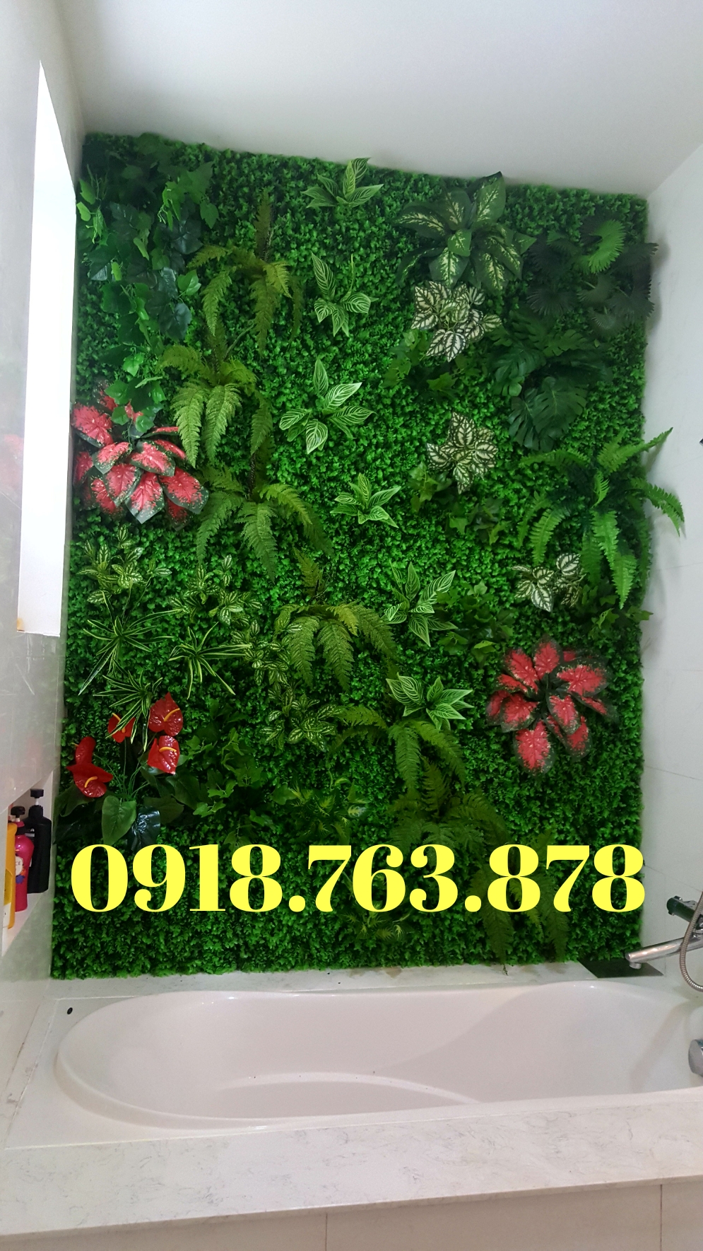 Thi công tường cây giả ở quận 4, q4 tphcm, hcm Thi công tường cây giả ở quận 4, q4 tphcm, hcm