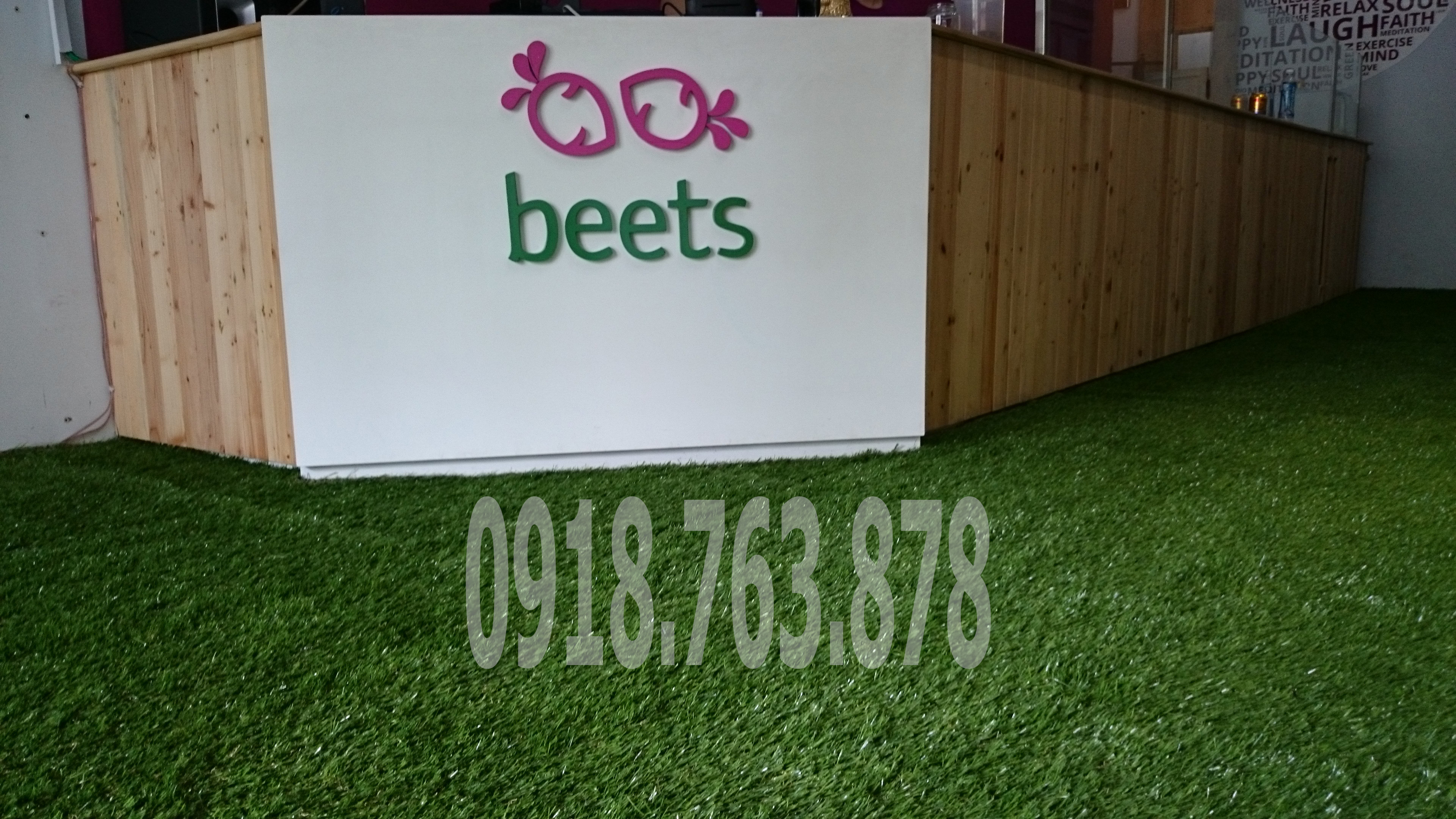 Thi Công Cỏ Nhân Tạo Sân Vườn Tại Nhà hàng Beets Thi Công Cỏ Nhân Tạo Sân Vườn Tại Nhà hàng Beets