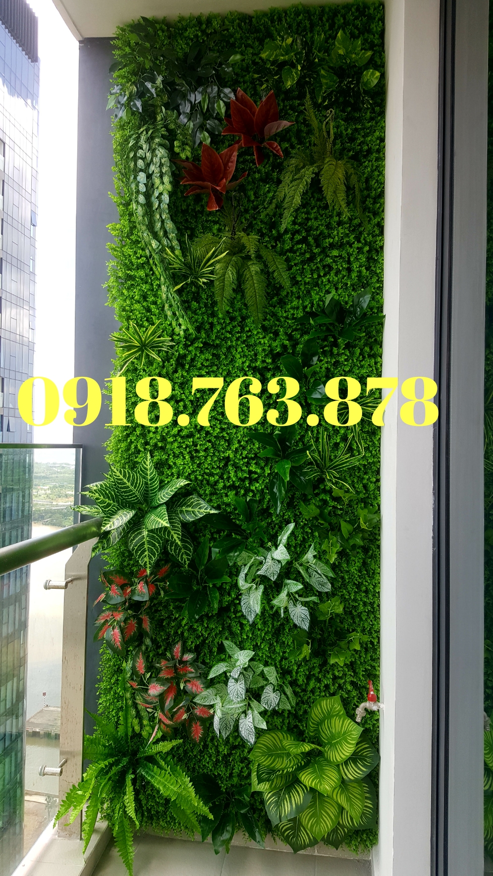 Thi công tường cây giả ở quận Tân Bình, q Tân Bình tphcm, hcm Thi công tường cây giả ở quận Tân Bình, q Tân Bình tphcm, hcm