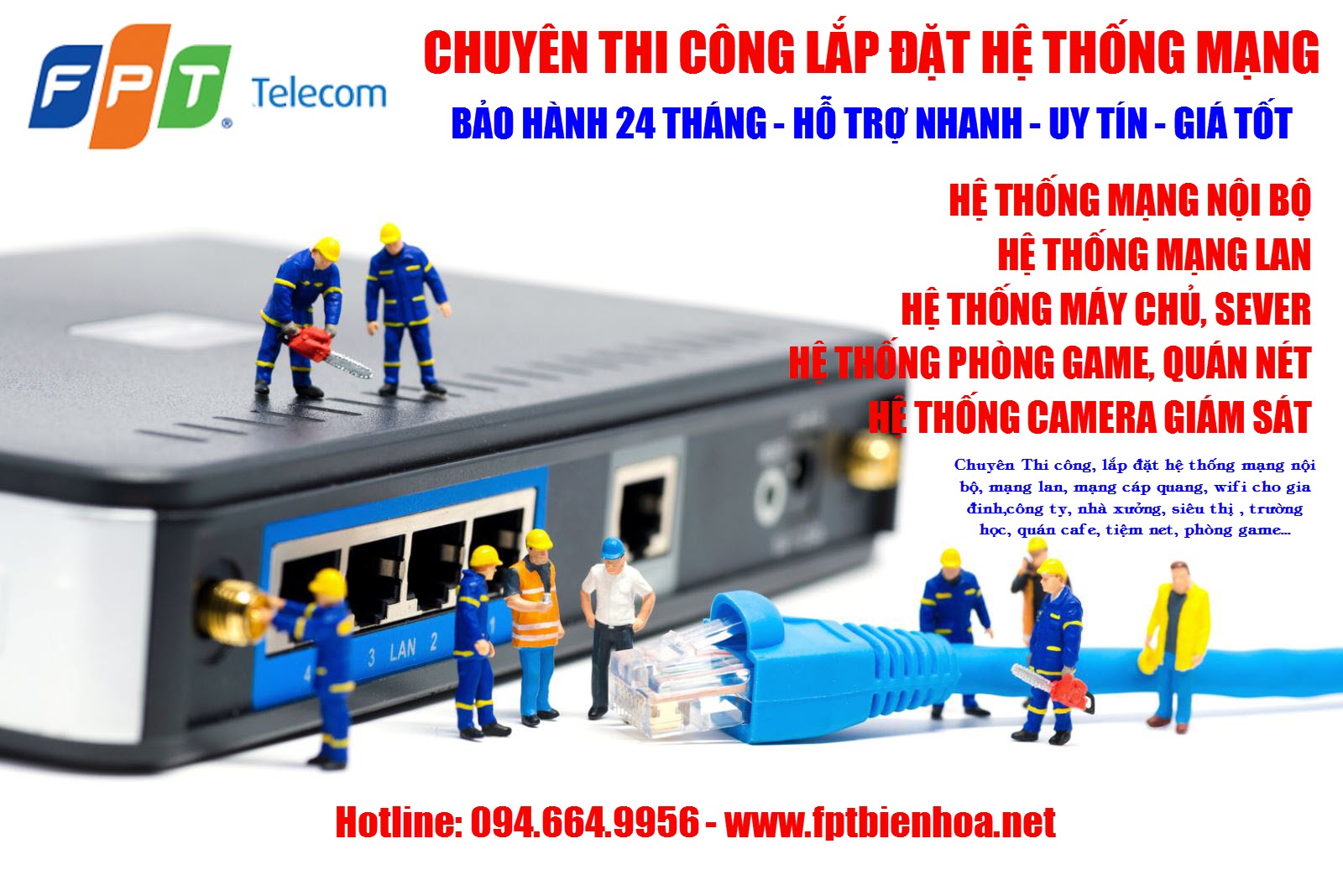 Thi Công Mạng Nội Bộ, Lắp Đặt Mạng Lan Văn Phòng, Công Ty, DN Tại Biên Hòa Đồng Nai Thi Công Mạng Nội Bộ, Lắp Đặt Mạng Lan Văn Phòng, Công Ty, DN Tại Biên Hòa Đồng Nai