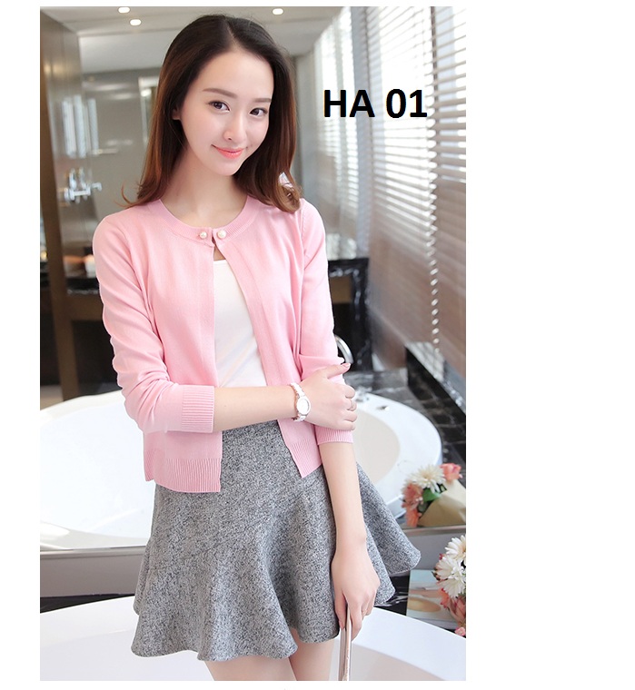 Áo len cardigan nữ HA 01