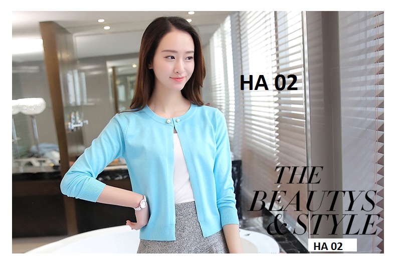 Áo len cardigan nữ HA 02