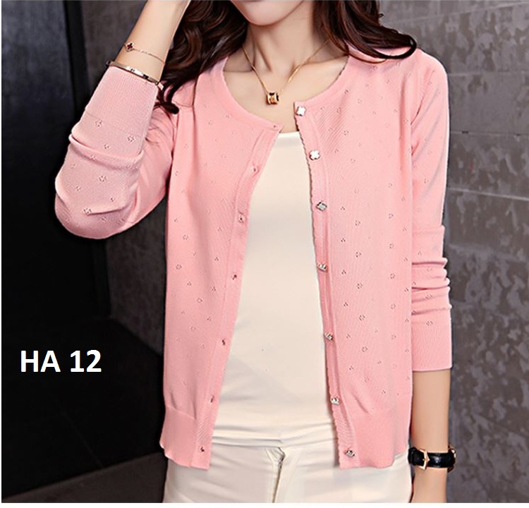 Áo len cardigan nữ HA 12