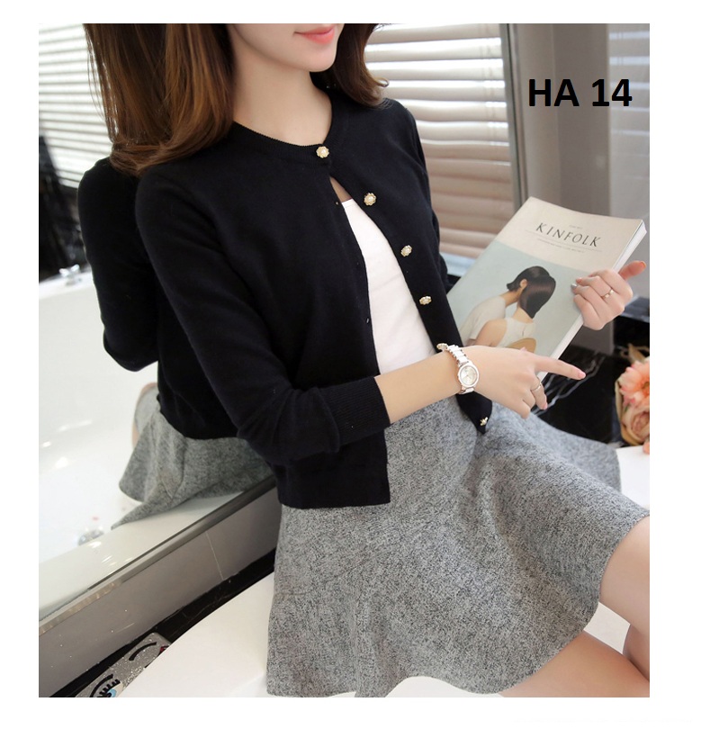 Áo len cardigan nữ HA14