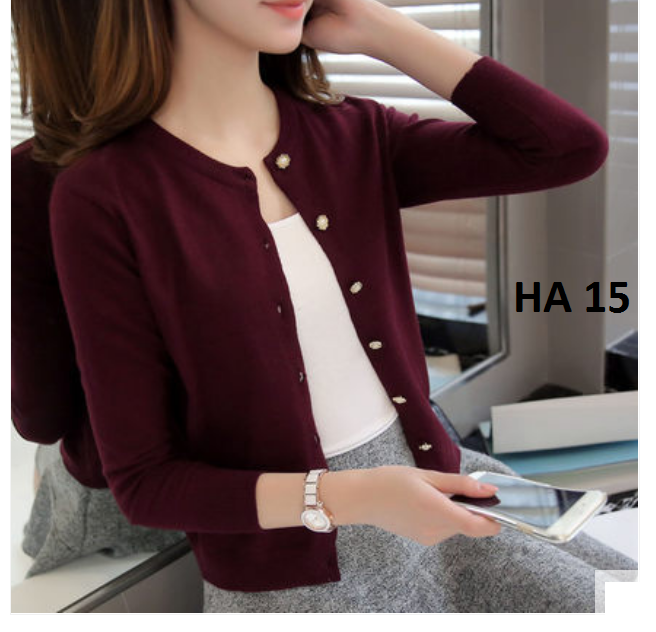 Áo len cardigan nữ HA15