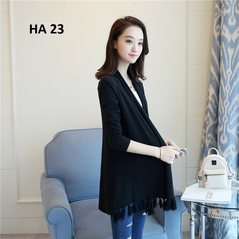 Áo cardigan nữ dáng dài HA 23