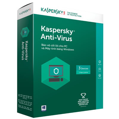 Phần mềm diệt virus KAV 2019 3PC Phần mềm diệt virus KAV 2019 3PC