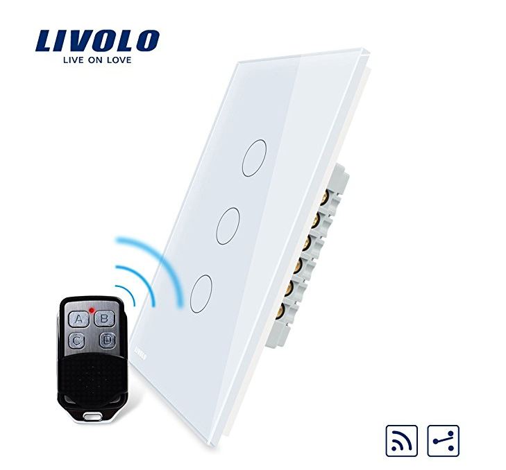 Công tắc cảm ứng 3 phím Livolo VL-C503