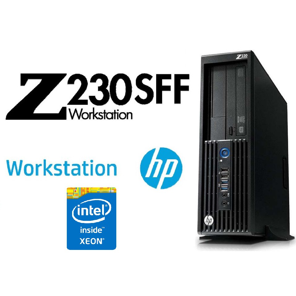  HP Workstation Z230 - SFF - Core i5 4590 3,3 GHz - 8 GB – SSD 120GB – Win10