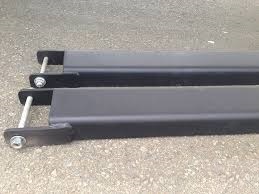 Nối dài càng cho xe nâng Toyota Nối càng giả xe nâng bằng thép 0,8 cm