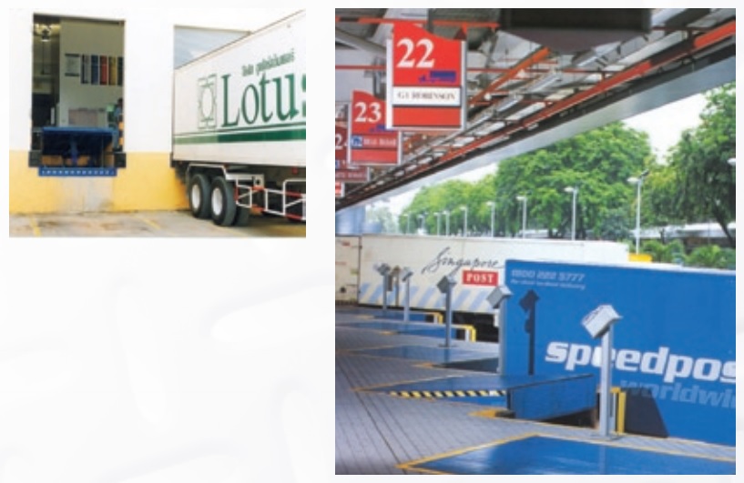 Cầu nâng thủy lực tự động Cầu nâng - Dock leverler giúp giảm sức lao động nâng cao năng suất