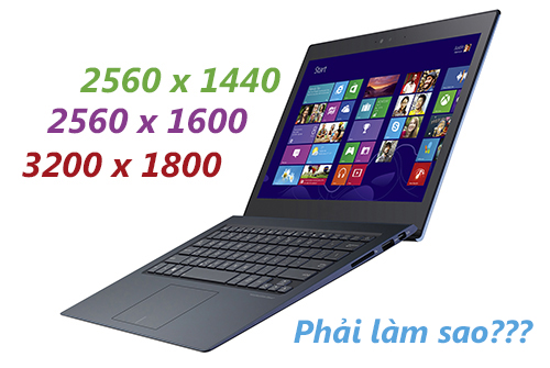 Hiệu chỉnh để giúp hình ảnh đẹp hơn khi dùng laptop Windows 8/8.1 Hiệu chỉnh để giúp hình ảnh đẹp hơn khi dùng laptop Windows 8/8.1
