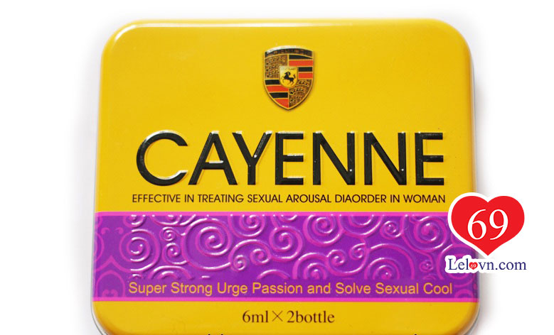 Hộp thuốc kích dục Cayenne