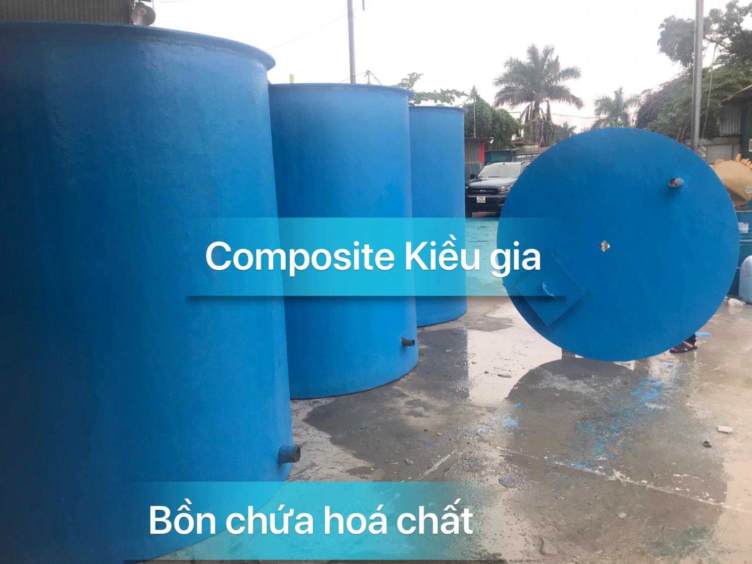 Bồn chứa hóa chất FRP