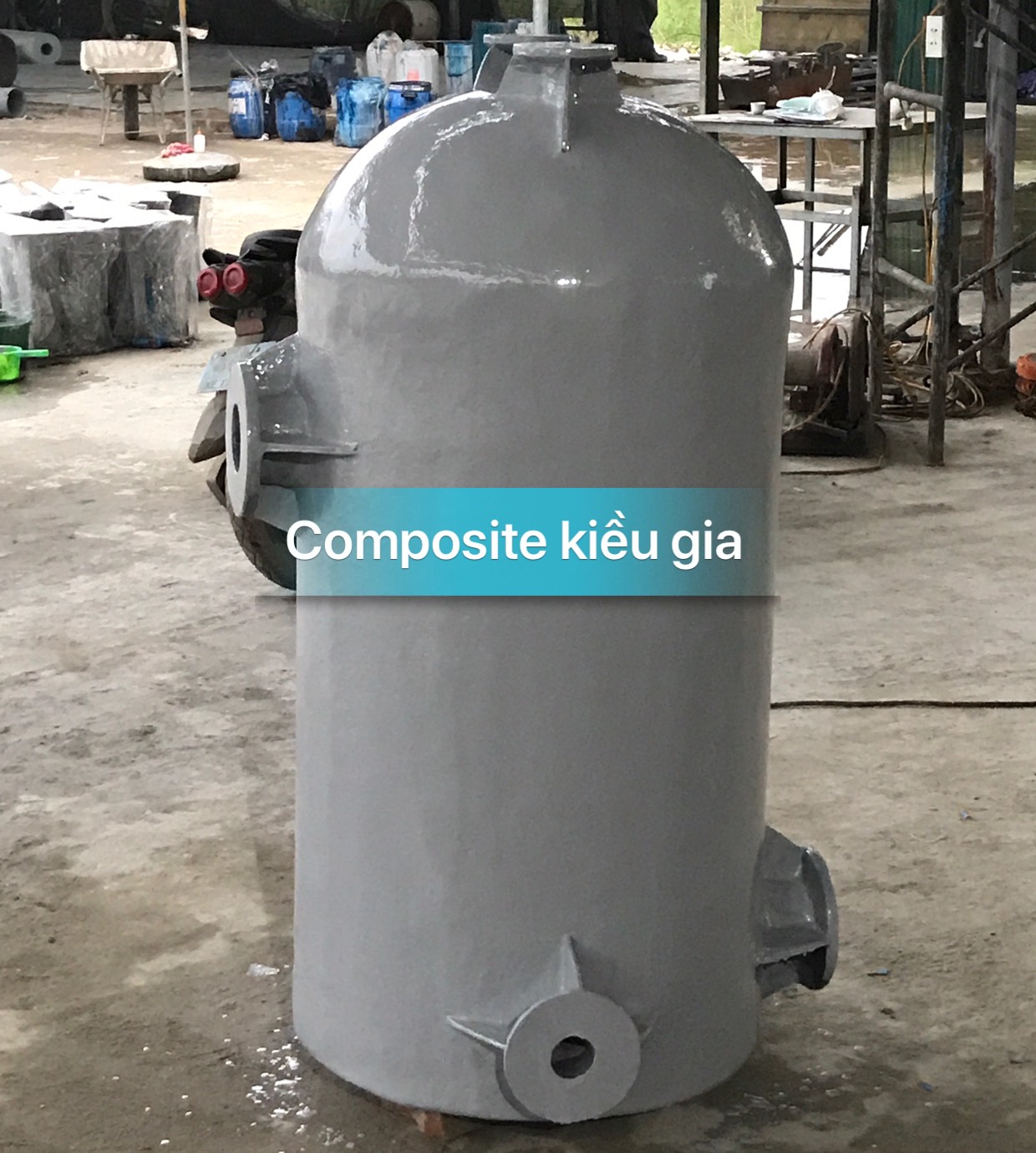 Bồn composite frp tăng áp