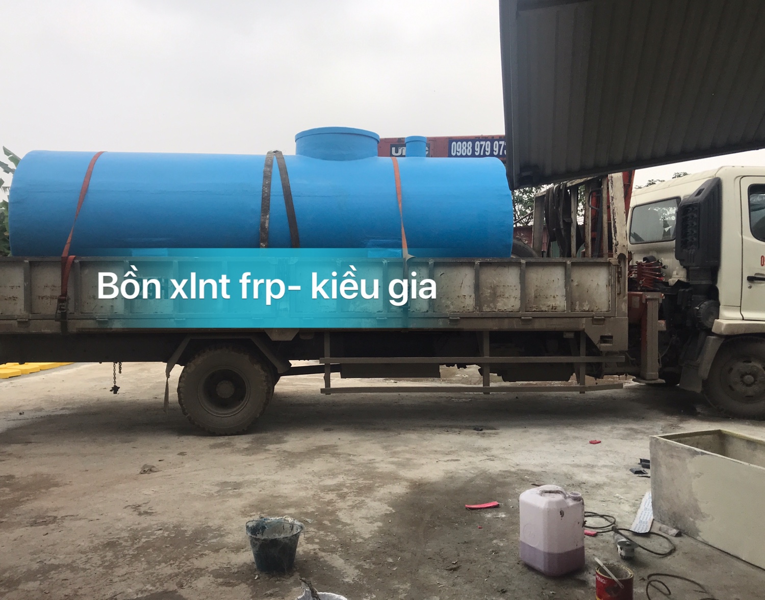 Bồn xử lý nước thải 5m3 giao hải phòng