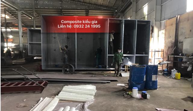 Bọc phủ composite chống ăn mòn hóa chất Bọc phủ composite chống ăn mòn hóa chất