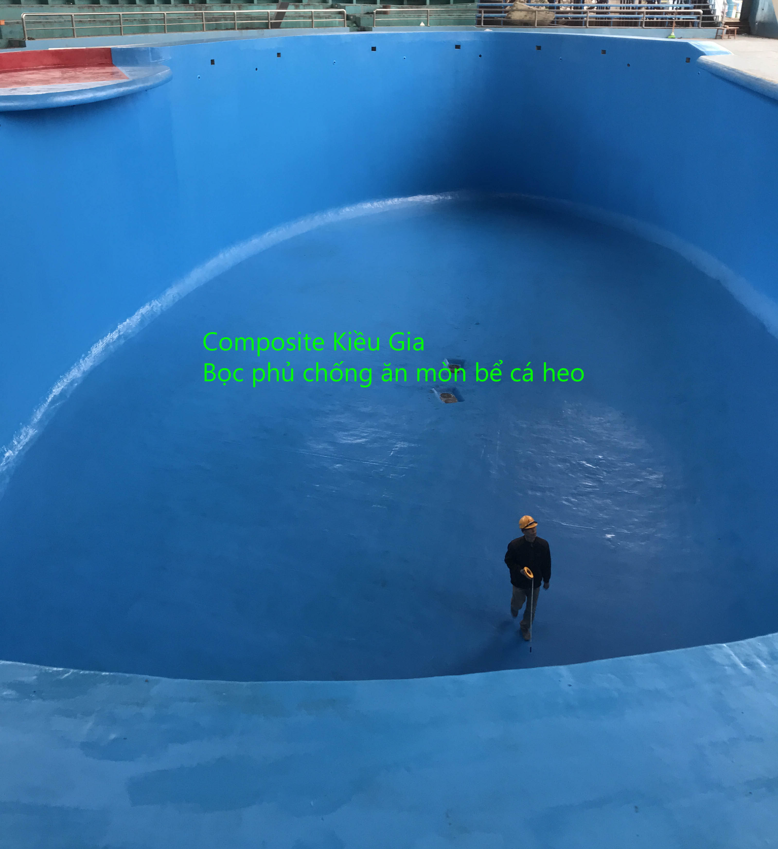 Quy trình bọc phủ composite frp Quy trình bọc phủ composite frp