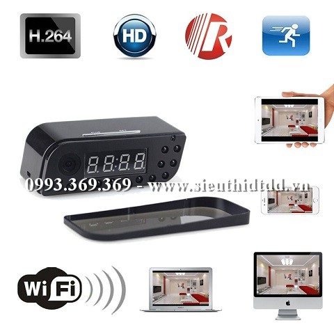 Đồng Hồ Camera Wifi