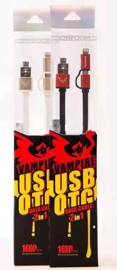 Cáp OTG Vampire 2 in 1