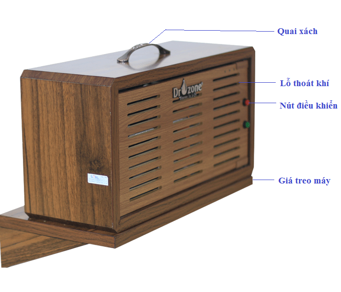 Cấu tạo của máy Dr.Air A2 Cấu tạo của máy Dr.Air A2