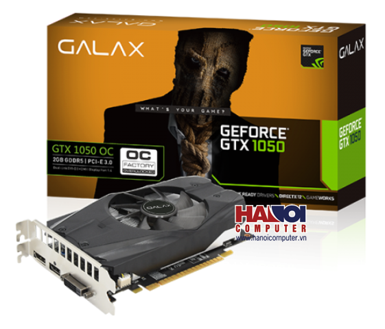 VGA Galax GeForce GTX 1050 OC