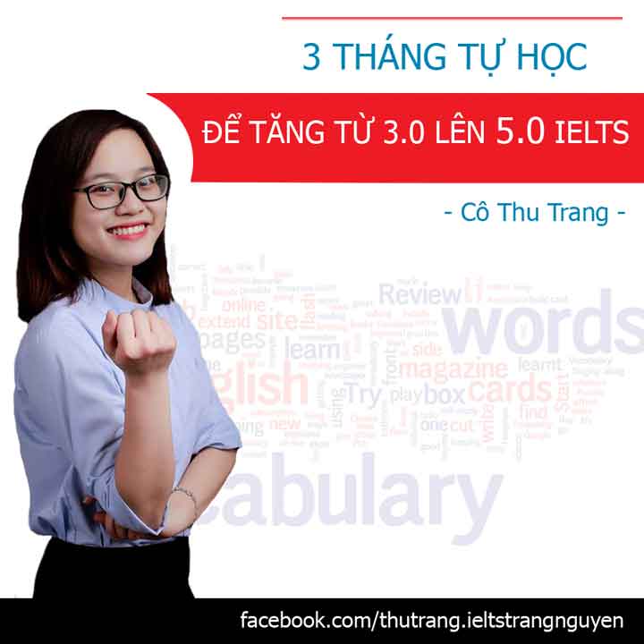 3 tháng tự học để tăng từ 3.0 lên 5.0 ielts