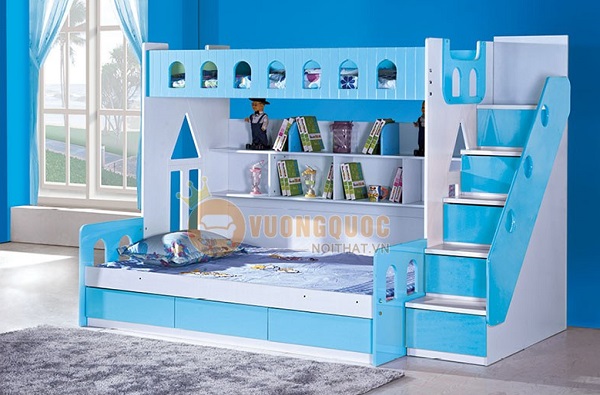 Giường tầng trẻ em chữ cái ngộ nghĩnh BABY A18