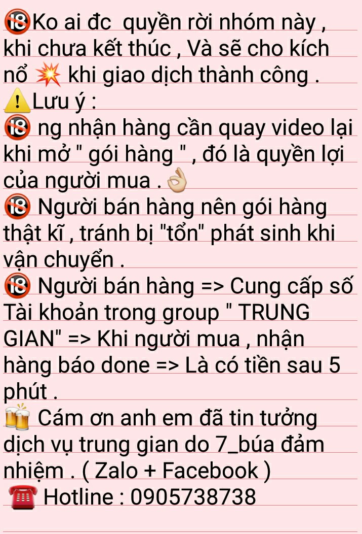 ☛ Trung Gian Mua Bán