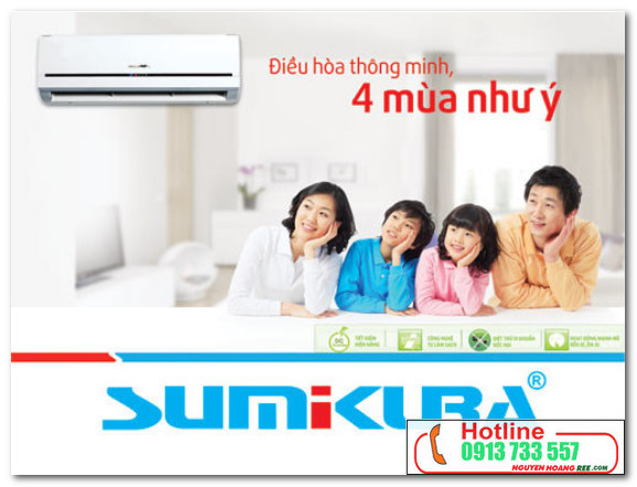 Sumikura APS/APO-240 (2.5HP) tiết kiệm tối đa điện năng tiêu dùng