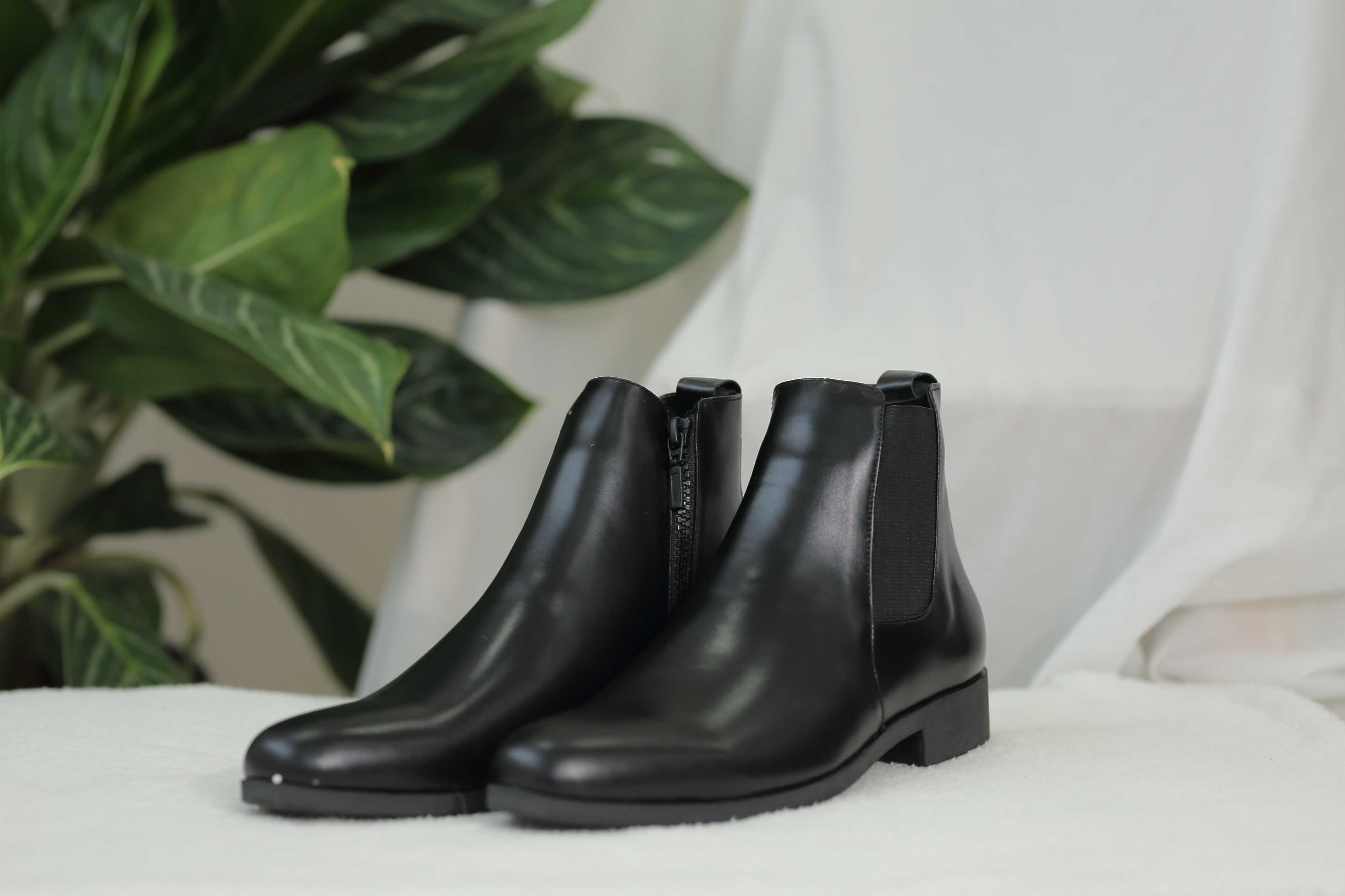 Giày Chelsea Boot da bò