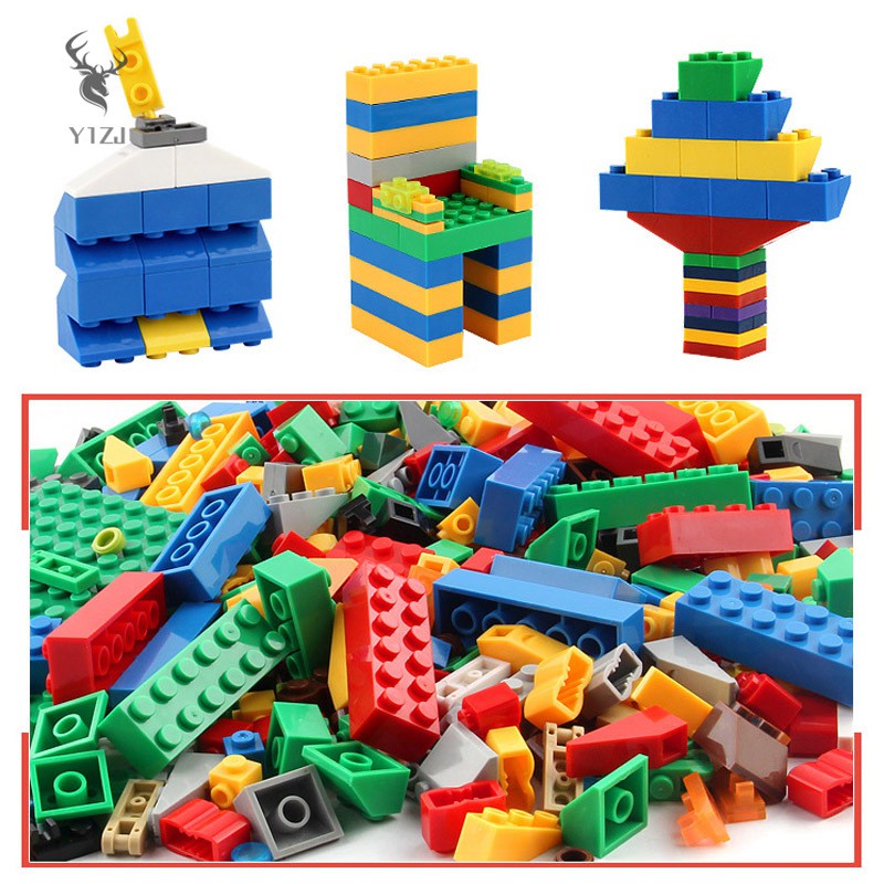 Set 500 khối đồ chơi ráp hình nhiều màu sắc 