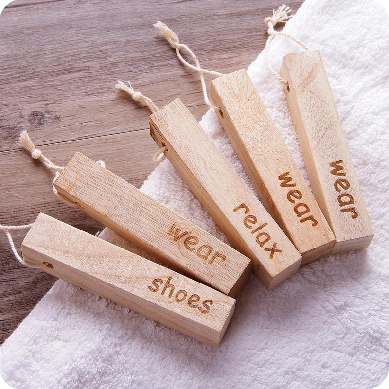 Combo 5 thanh long não bằng gỗ khử mùi cho giày 