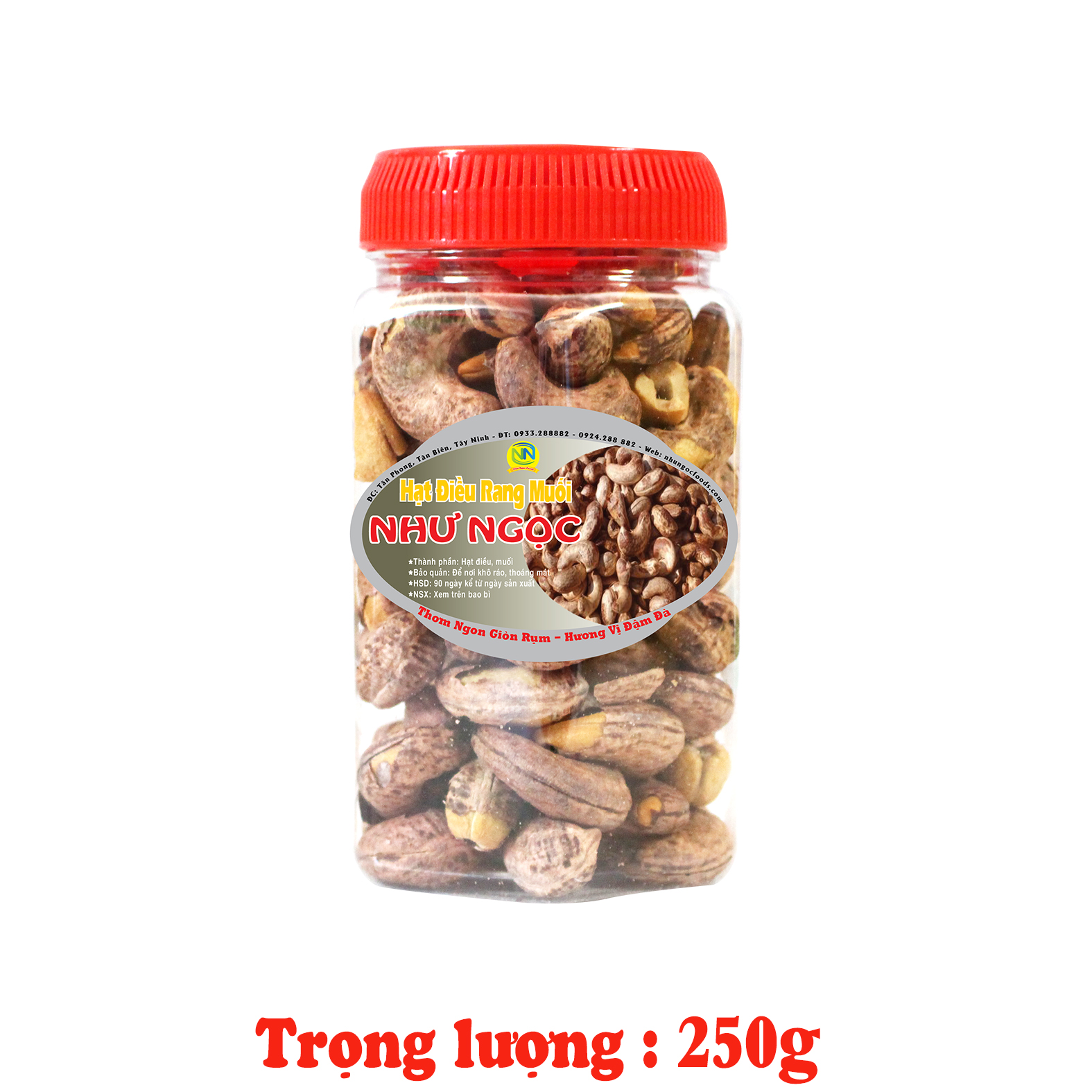 Hạt Điều Rang Muối Hủ_250g