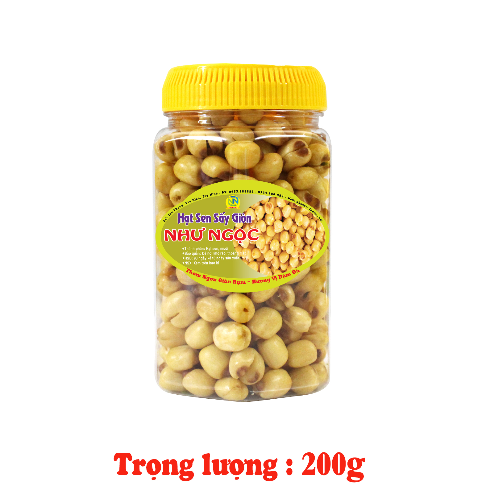 Hạt Sen Sấy Giòn Hủ_200g