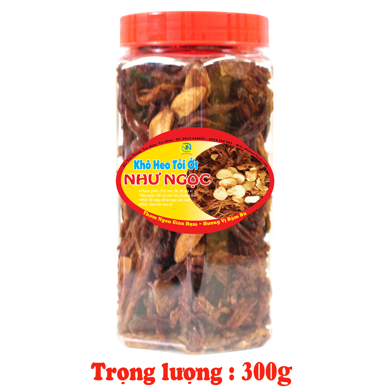 Khô Heo Tỏi Ớt Hủ_300g