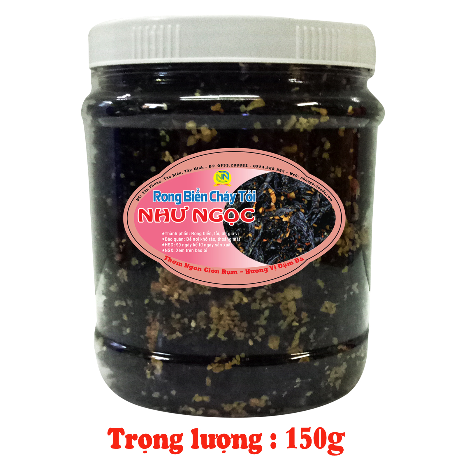 Rong Biển Cháy Tỏi Hủ_150g