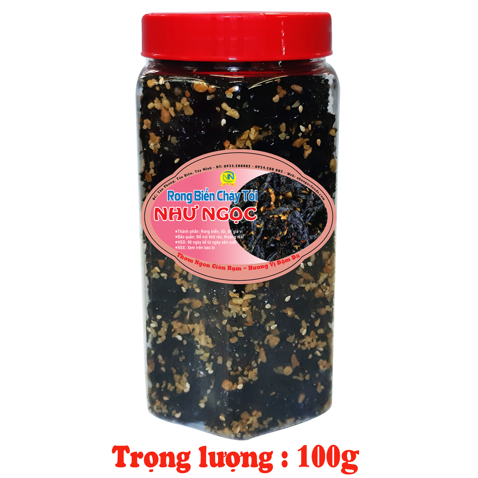 Rong Biển Cháy Tỏi Hủ_100g