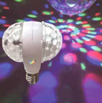 Đèn LED Xoay Nhiều Màu Magic Ball Light Đèn LED Xoay Nhiều Màu Magic Ball Light