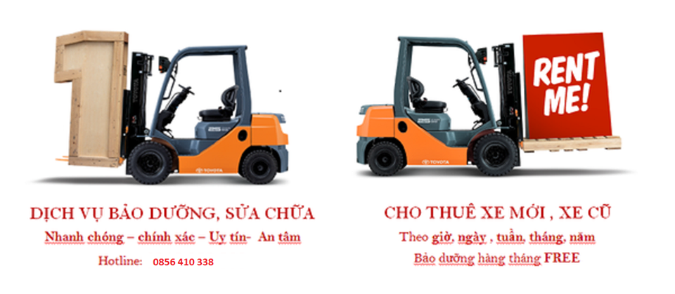 Cho thuê xe nâng Toyota giá rẻ, chất lượng Cho thuê xe nâng Toyota giá rẻ, chất lượng